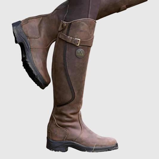 DELYRA | COMFORTABLE LEATHER BOOTS