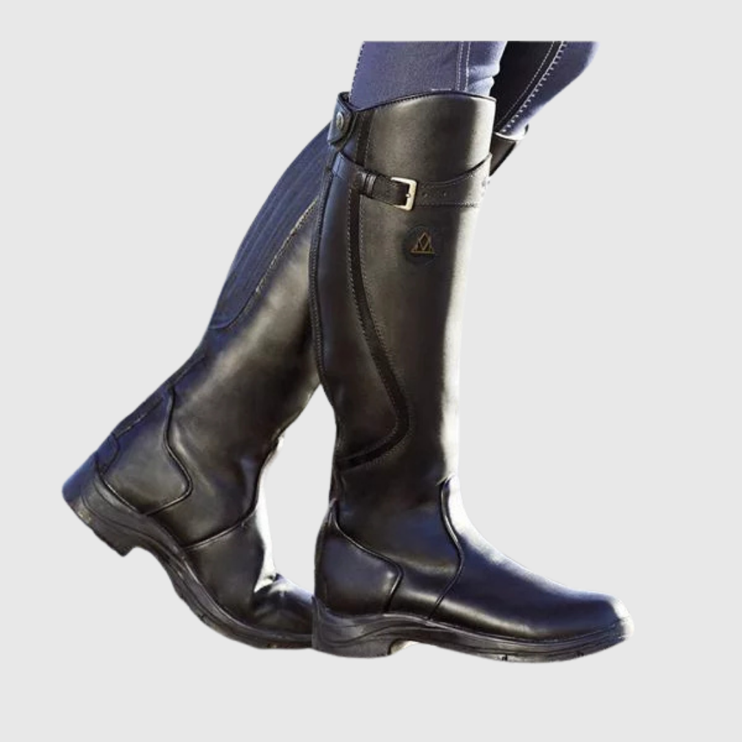 DELYRA | COMFORTABLE LEATHER BOOTS